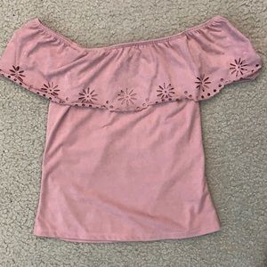 Off the shoulders top